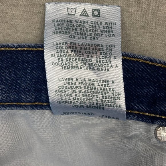 Wrangler Jeans Mens Size 46x30 Authentics Blue Denim Regular Fit ZM200SD Relaxed - Picture 13 of 13